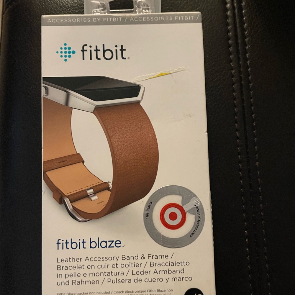 Fitbit Blaze Leather Accessory Band & Frame